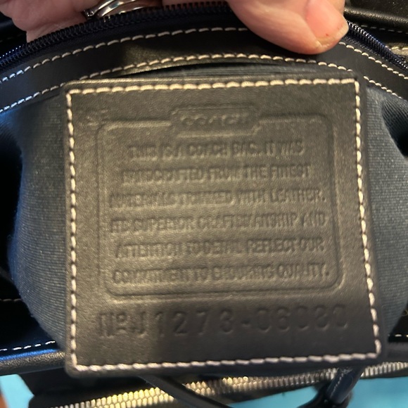 Black Coach Backpack - Picture 9 of 9